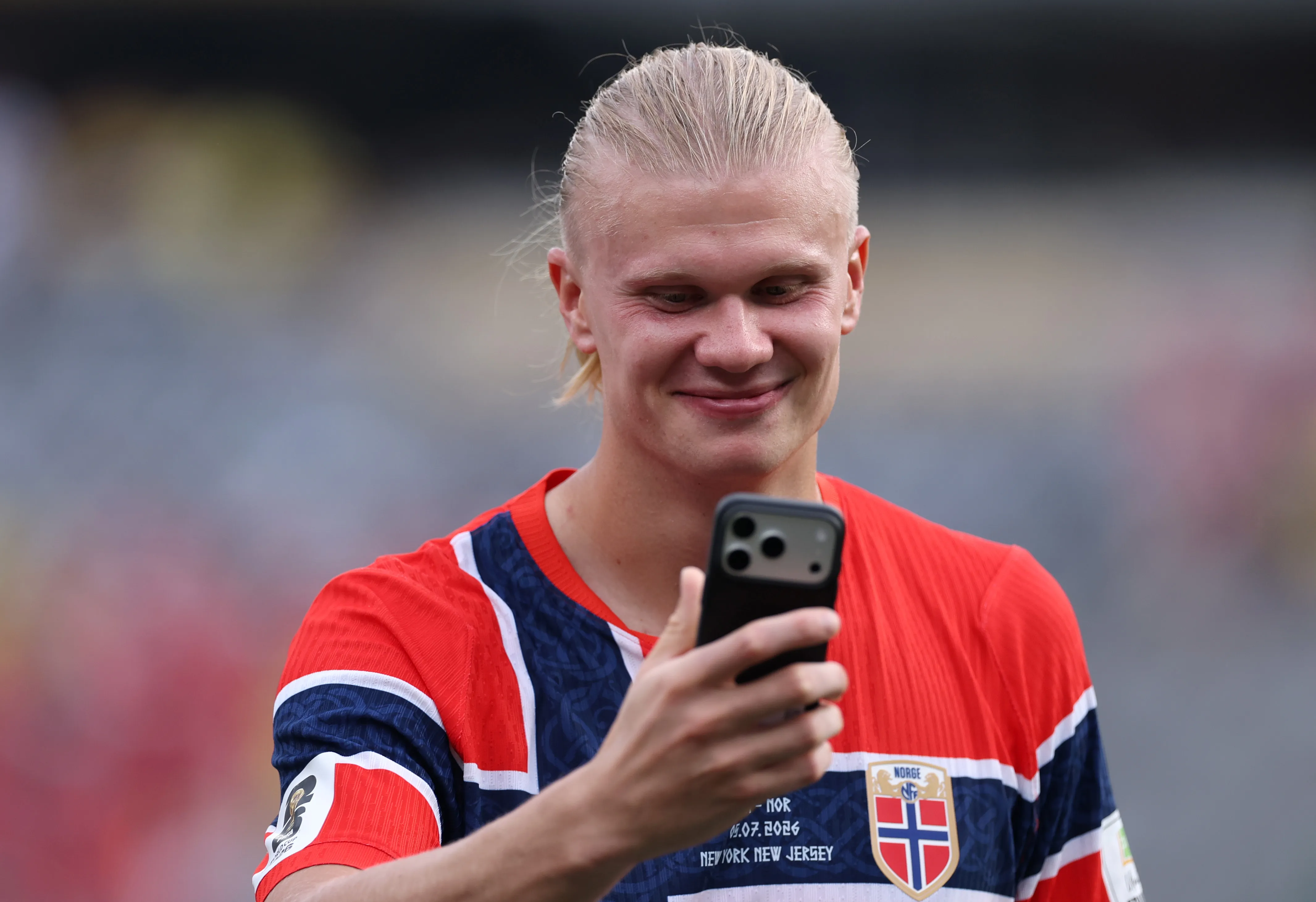 Erling Haaland fue puesto como ejemplo para hablar de Lucas Passerini. (Justin Setterfield/Getty Images).