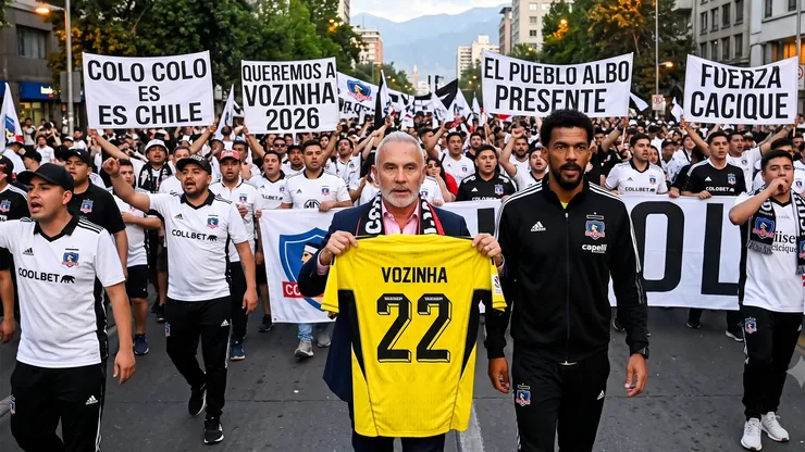 Juvenal no lo duda: la camiseta de arquero de Colo Colo debe decir Vozinha.