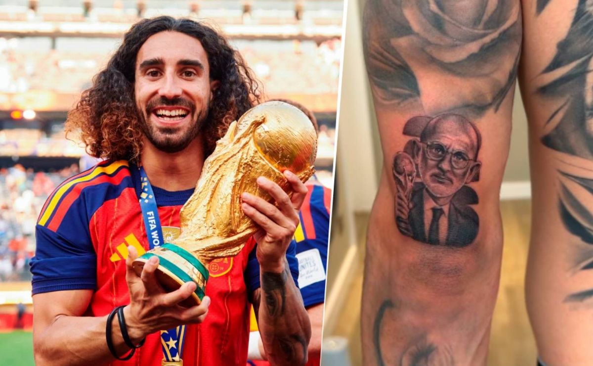 Más de 2,1 millones de visualizaciones: Marc Cucurella sorprende al cumplir promesa tras ganar el Mundial