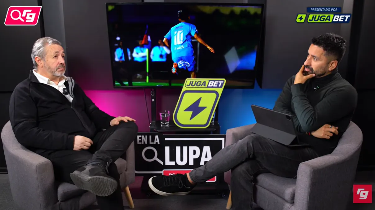 Alexi Ponce conversó con Cristián Basaure en “La Lupa de Redgol”. Foto: Redgol.