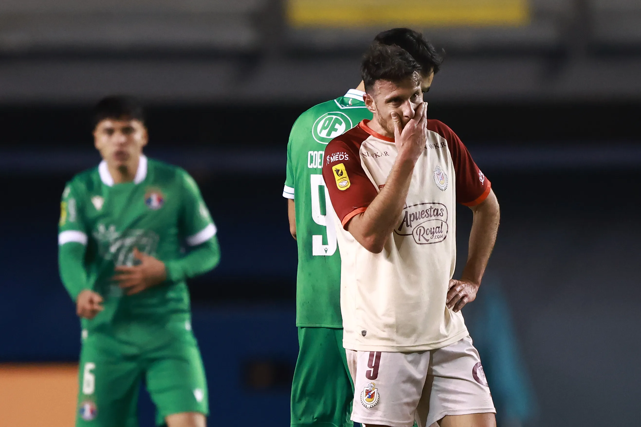 Ángelo Henríquez ante el Audax Italiano: suma un gol y una asistencia en 6 partidos por la Liga de Primera 2026. (Felipe Zanca/Photosport).