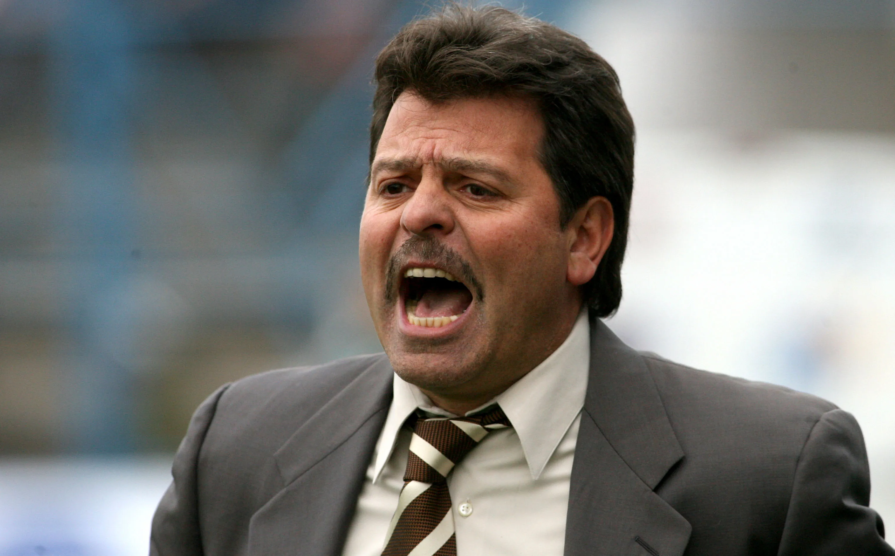 Jorge Garcés terminó indignado con el Chucky González en Temuco. (Andrés Piña | Photosport).