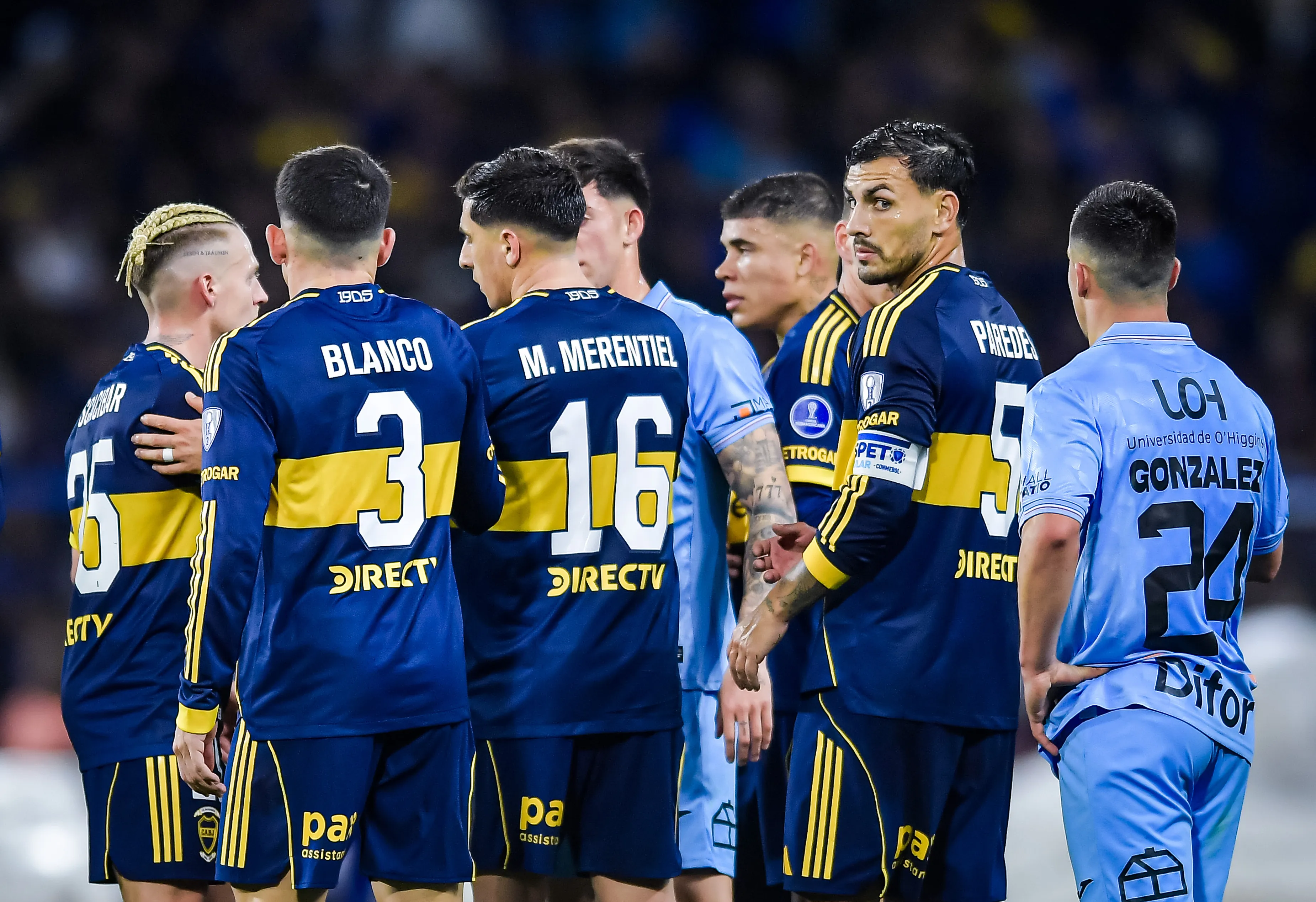 Boca visita a O’Higgins en Rancagua. Imagen: Photosport