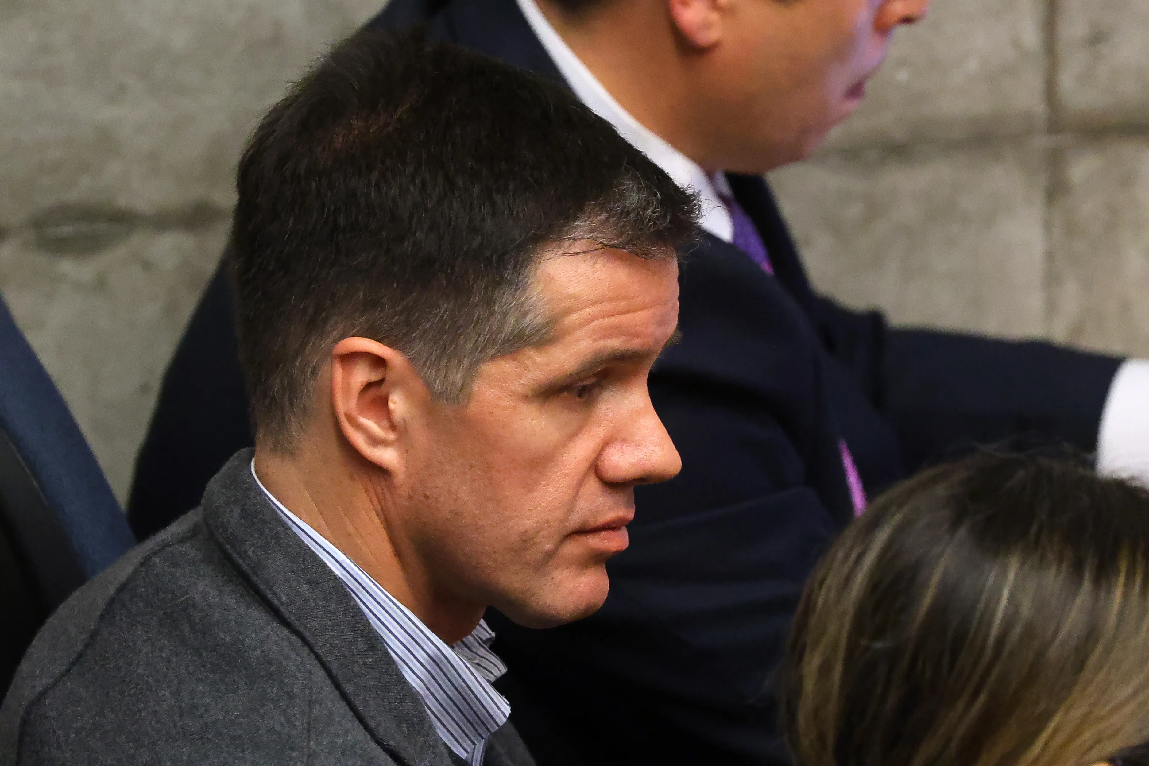 Michael Clark enfrenta a la justicia por el caso Sartor. Jonnathan Oyarzun/Aton Chile