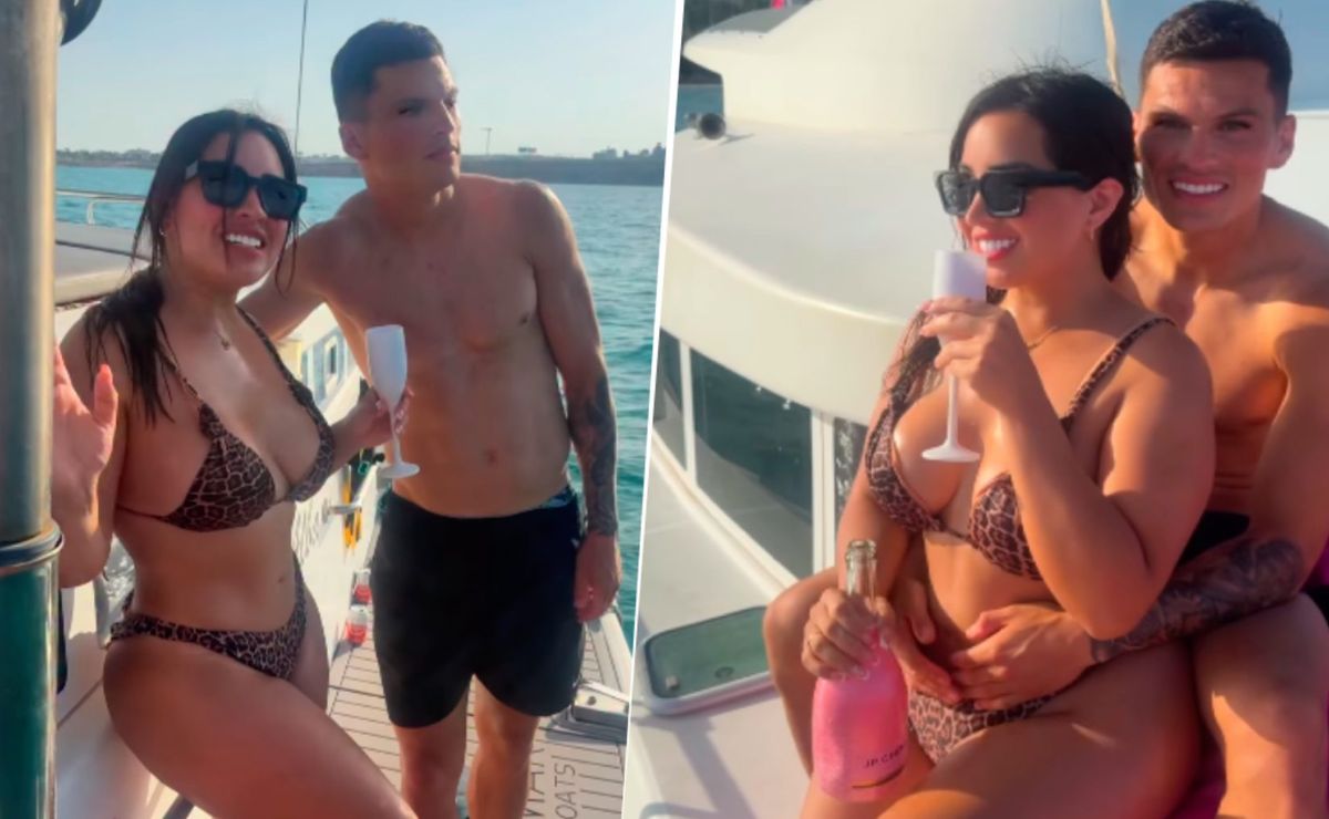 Más de 20 mil visualizaciones: El nuevo viral de Lucas Cepeda y Steffi Elizondo a lo Cristiano Ronaldo y Georgina Rodríguez