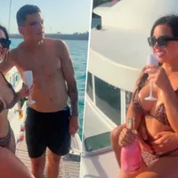 El viral de Lucas Cepeda y Steffi Elizondo a lo CR7 y Georgina