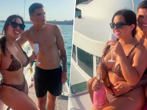 El viral de Lucas Cepeda y Steffi Elizondo a lo CR7 y Georgina