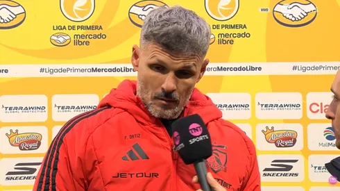 Ortiz tuvo que hablar de Vozinha tras la victoria sobre Everton.