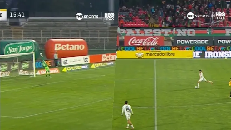 Palestino convirtió un gol que vivirá en el recuerdo.