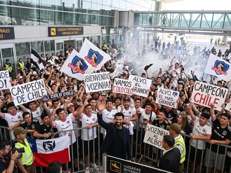 ¡Locura por Vozinha! Hinchas de Colo Colo se organizan para ir a recibirlo