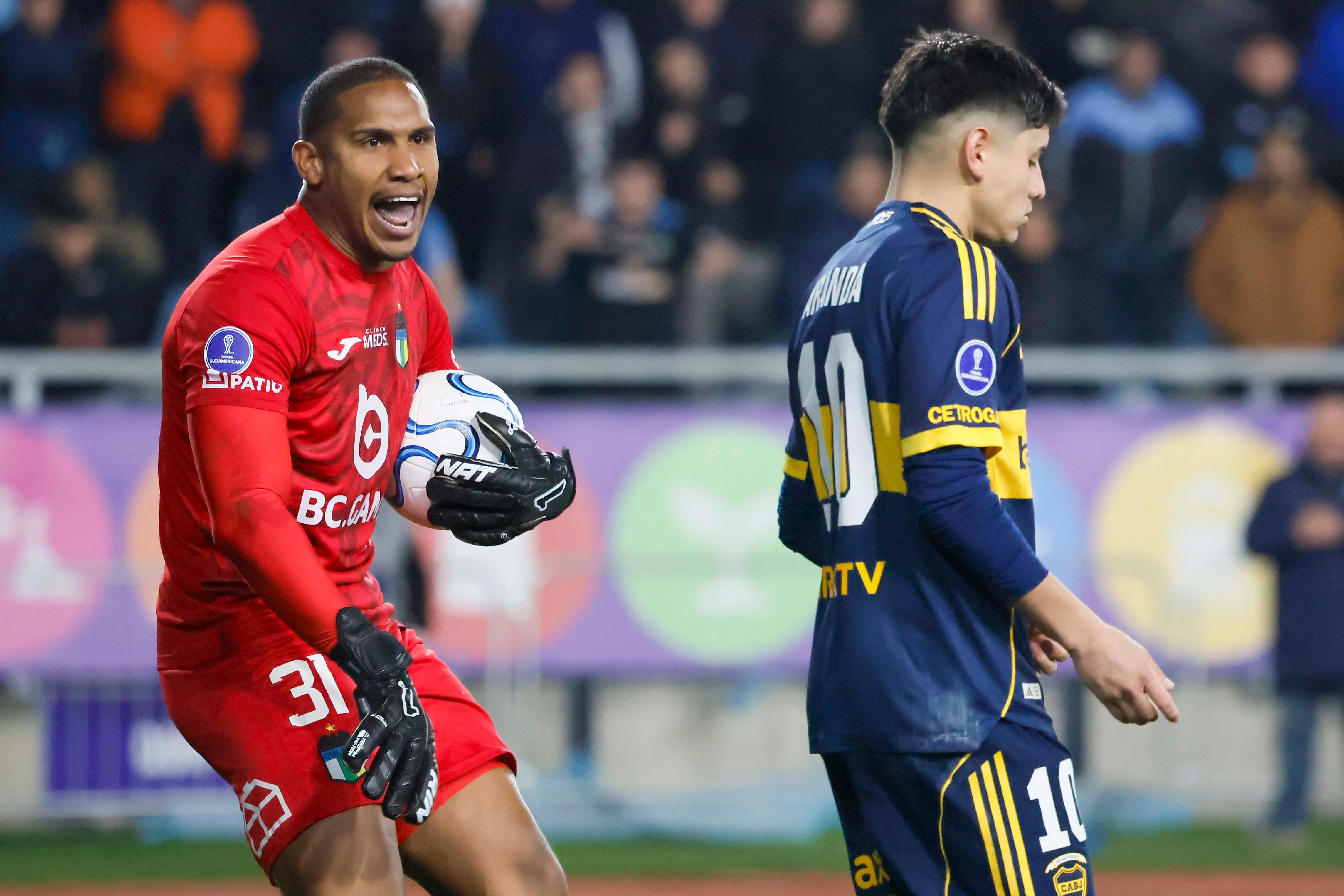 Omar Carabali ha sido una de las grandes figuras de O’Higgins durante la temporada 2026. (Foto: Andres Pina/Photosport)