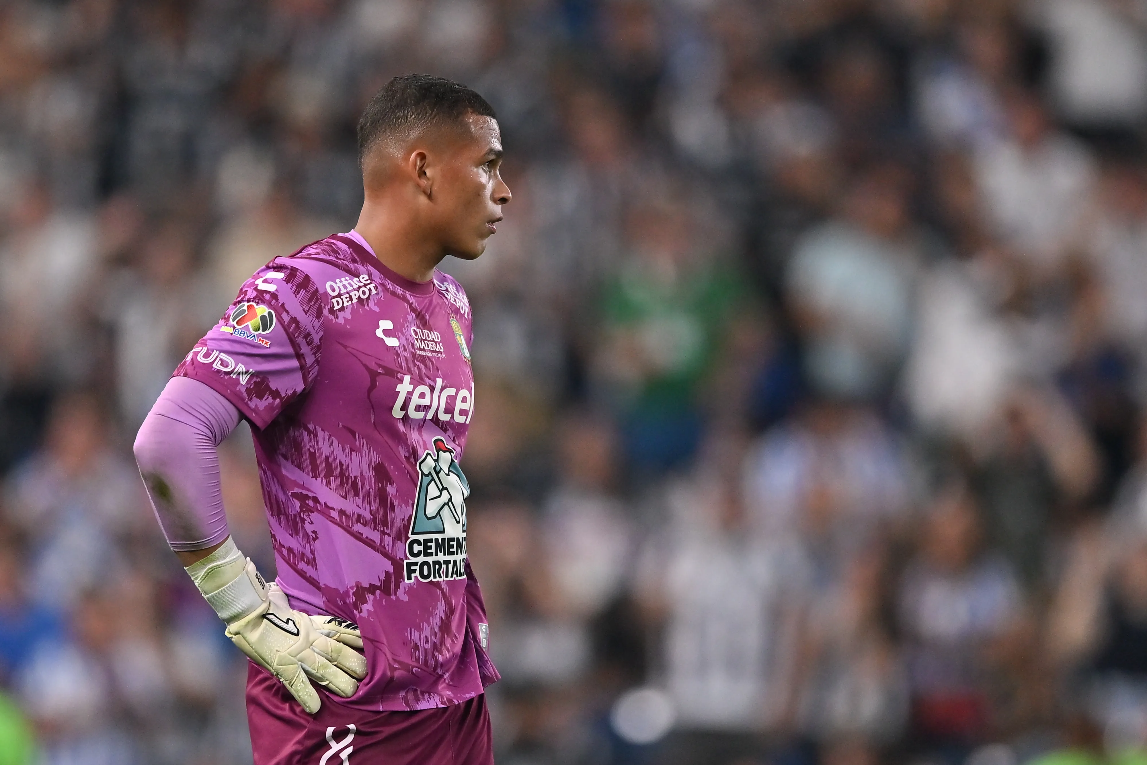 Jordan García le significó al León de México una inversión de casi 810 mil dólares, según Transfermarkt. (Azael Rodriguez/Getty Images).