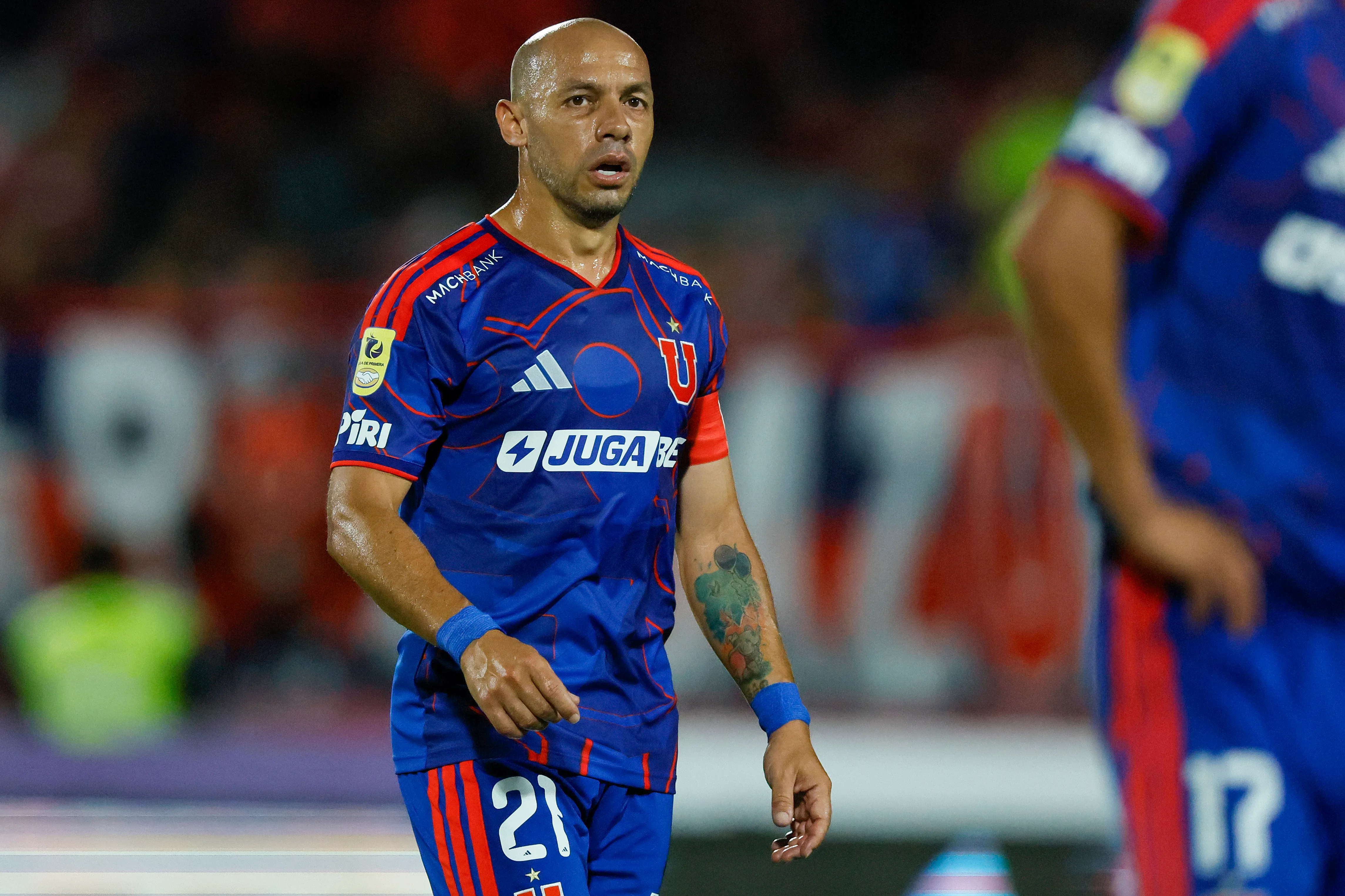 Díaz no vive un buen momento en la U. Imagen: Photosport