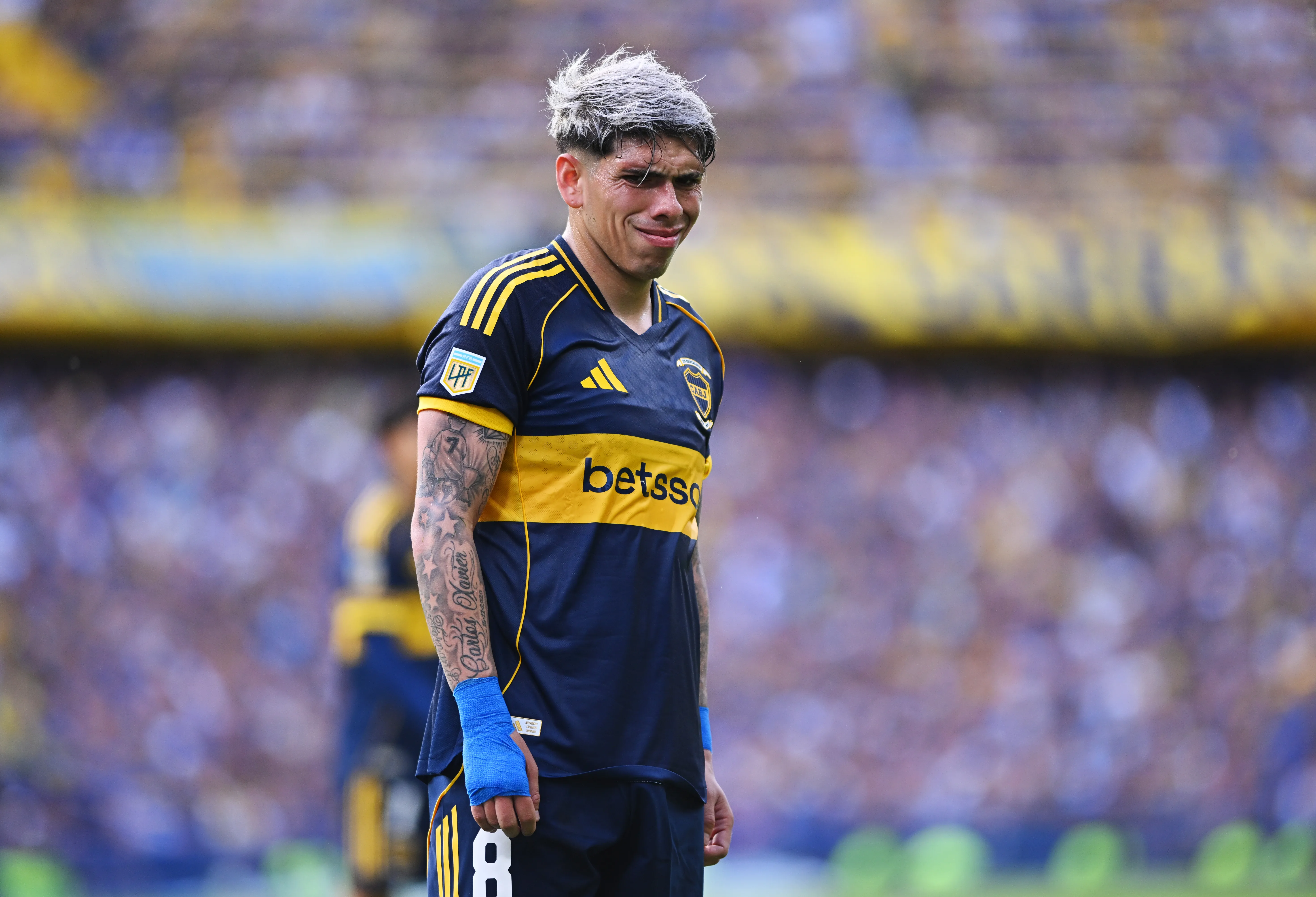 Palacios suma un problema fuera de la cancha. Imagen: Getty