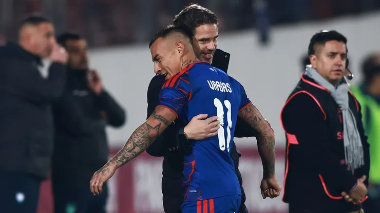 Fernando Gago ha contado con Eduardo Vargas como figura en la U.