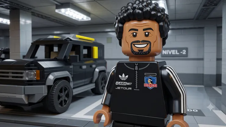 Vozinha es furor en Colo Colo y Lego le dedicó una publicación.