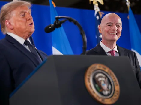 ¡Papelón! Infantino le suplica ayuda a Trump por crisis en la FIFA