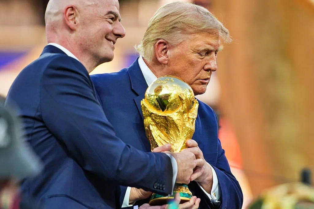 Gianni Infantino buscó ayuda en Donald Trump tras fracaso en FIFA (Getty Images)