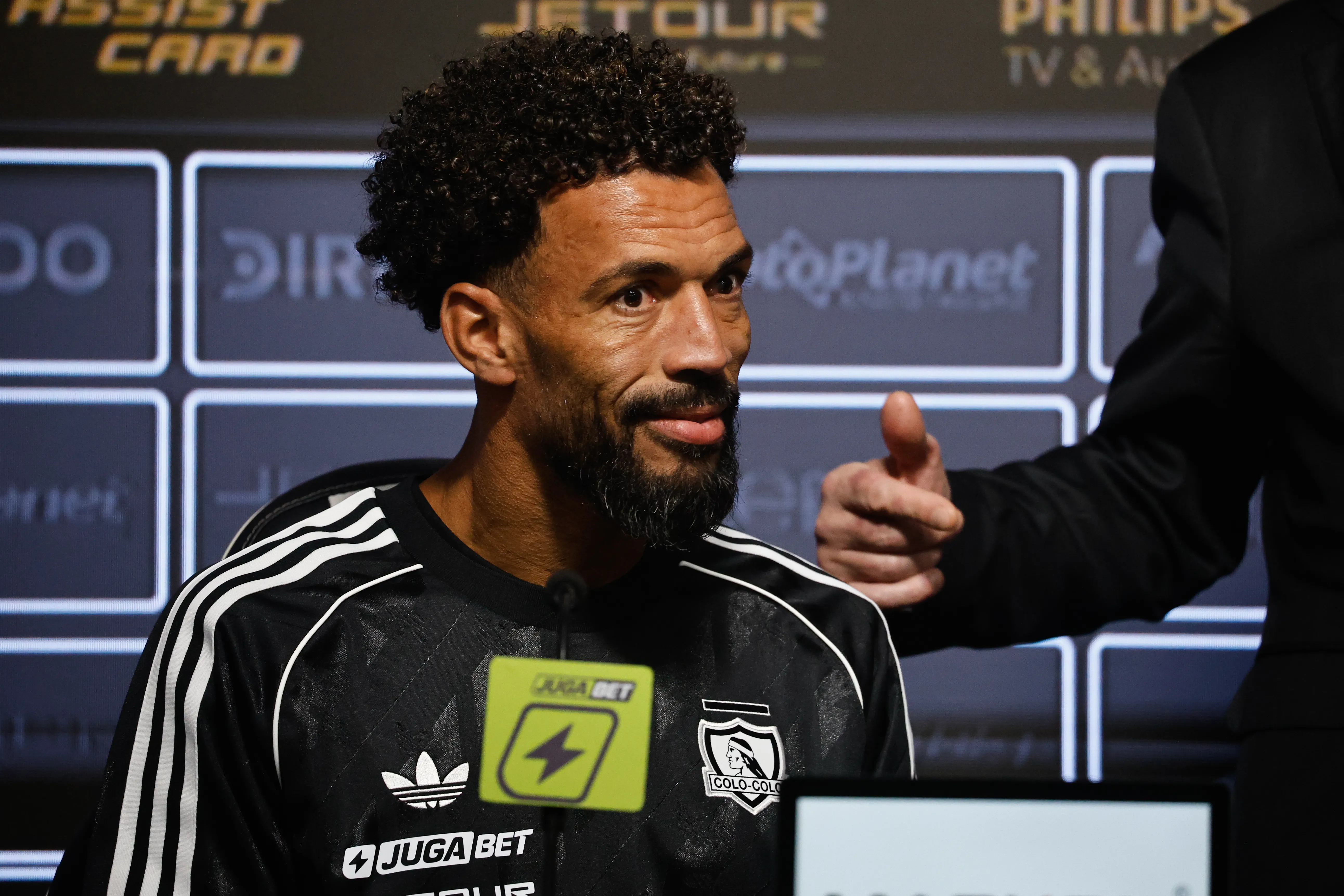 Vozinha tuvo su presentación oficial en Colo Colo. (Diego Martin/Photosport).