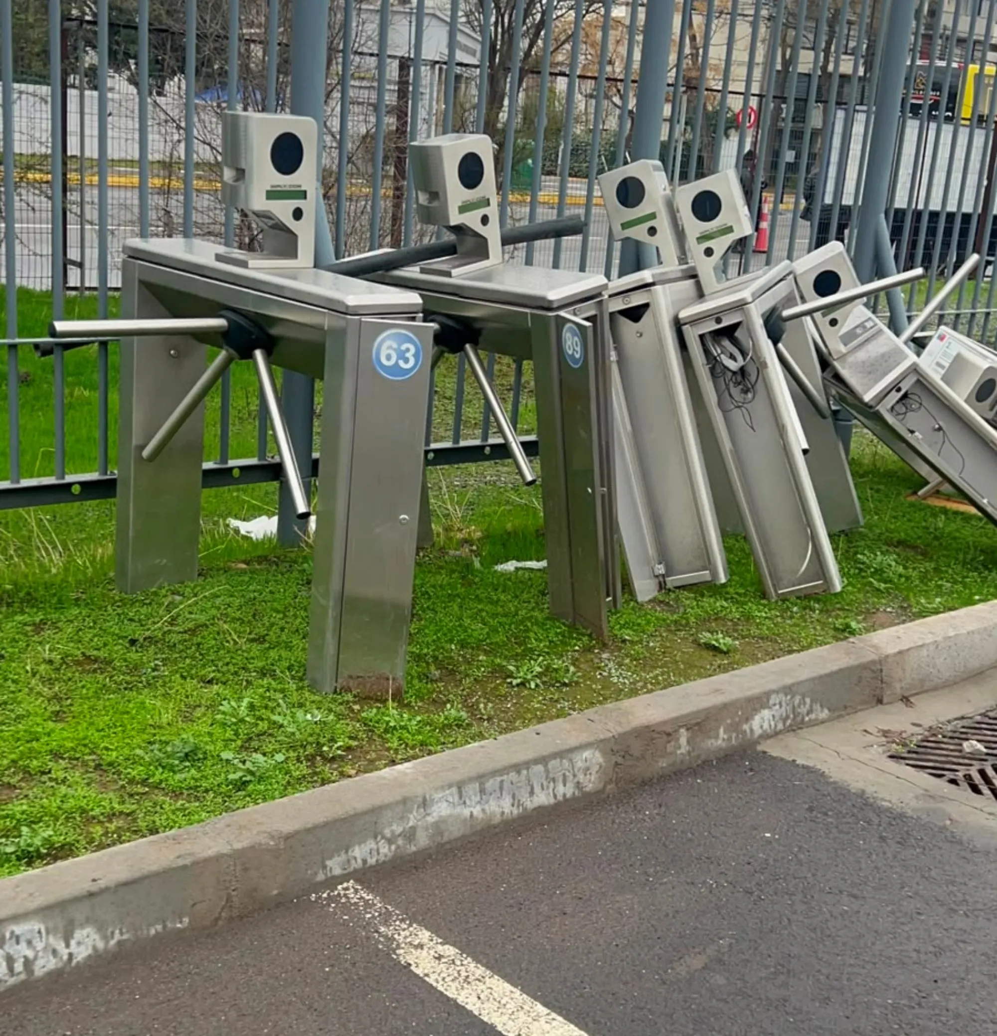 La imagen de la polémica en el Estadio Nacional. Foto Rayando el CDA.