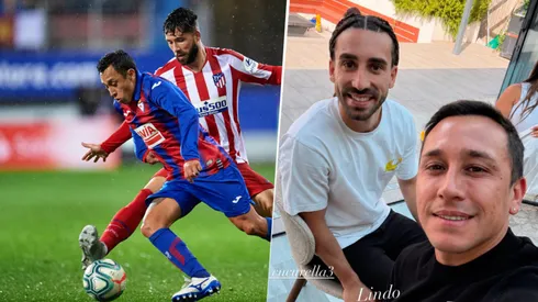 Orellana compartió con Cucurella tras ganar el Mundial