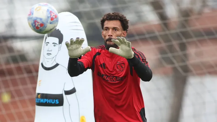 Vozinha tuvo su primer entrenamiento en el Monumental.