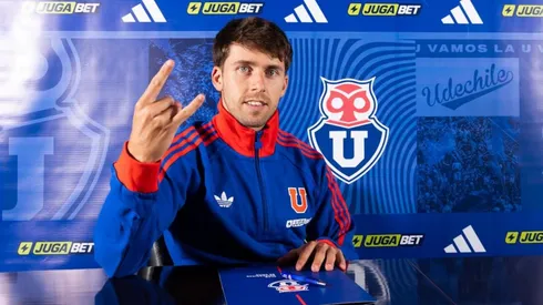 Tobías Reinhart ya firmó como jugador de U de Chile.