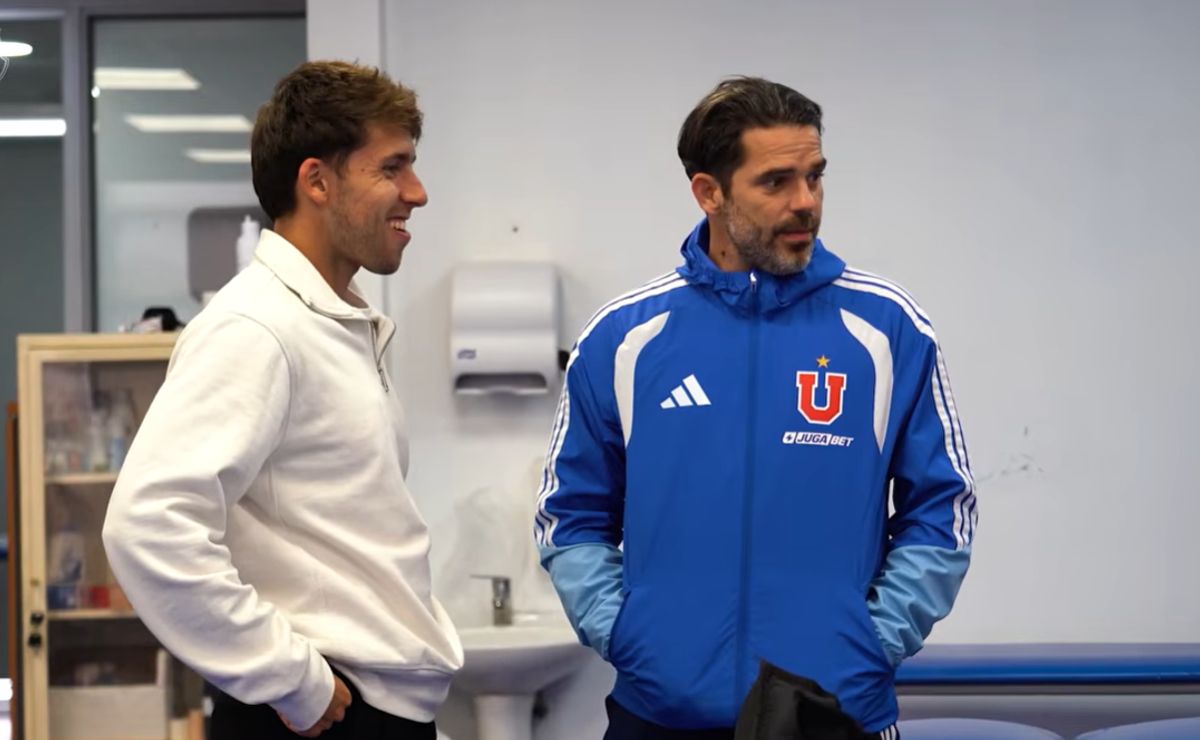 Tobías Reinhart se pone presión con Fernando Gago en U de Chile: “Es la posición que él jugaba”