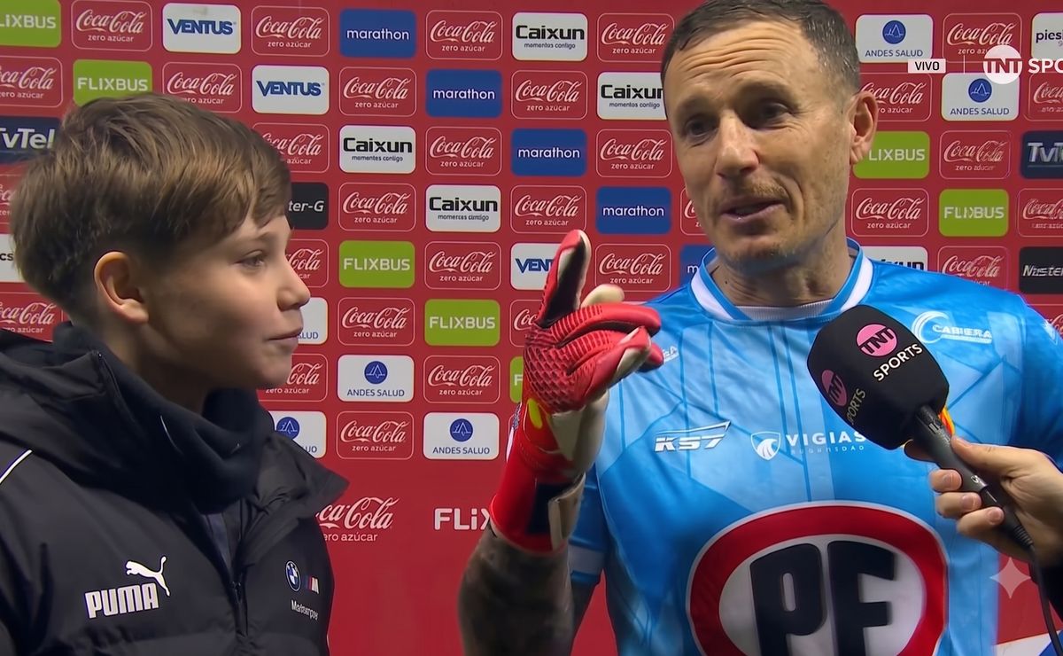 Campestrini felicita a su hijo por el penal que tapó vs Ñublense en la Copa Chile: “Él adivinó, me dijo a mi derecha”