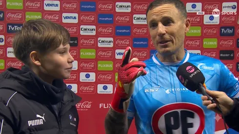 Cristian Campestrini le dedicó parte importante del mérito a su hijo Valentín, quien podría ser su colega en el arco.