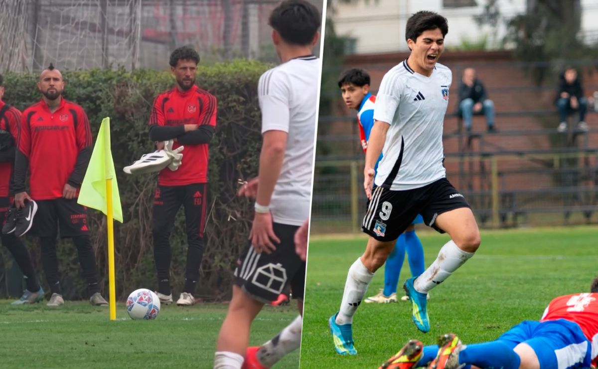 El juvenil de Colo Colo que sorprendió a Vozinha: marcó doblete contra la UC