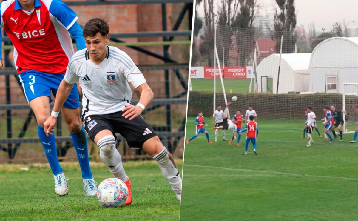 Nieto de Carlos Caszley sorprende con golazo de chilena en clásico contra la UC