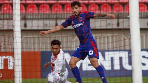 Nicolás Fernández abrió la cuenta en la U ante San Felipe.