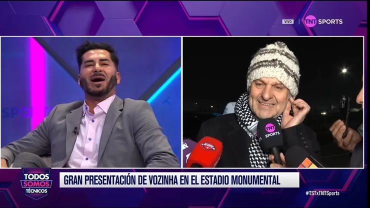 Johnny Herrera tiró la talla con Aníbal Mosa