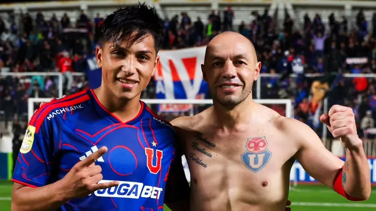 Marcelo Díaz fue respaldado por los hinchas de la U.