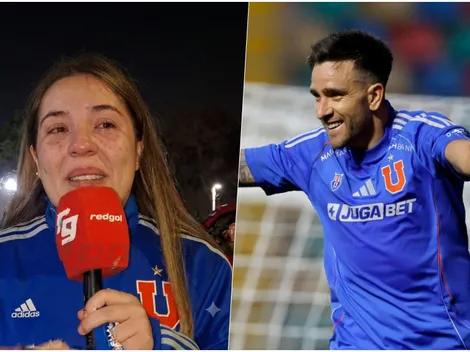 Zaldivia le llena el corazón a una hincha de la U: "Mi ídolo máximo"