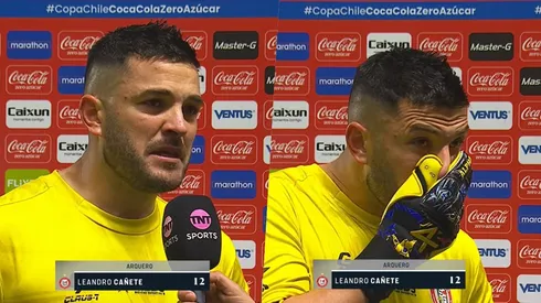 Cañete llegó a las lágrimas en la entrevista con TNT Sports.