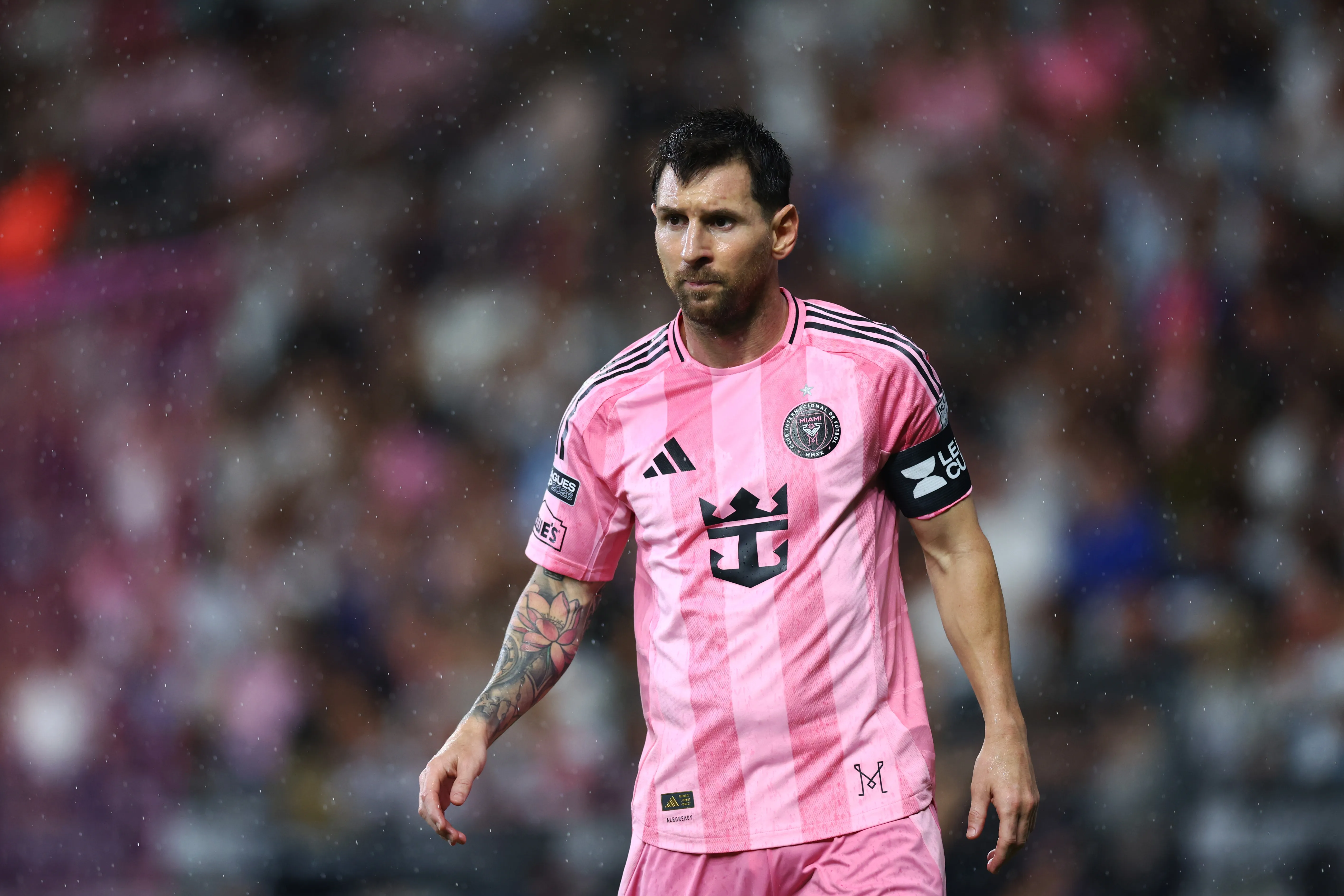 Messi otra vez fue figura en Estados Unidos. Imagen: Getty