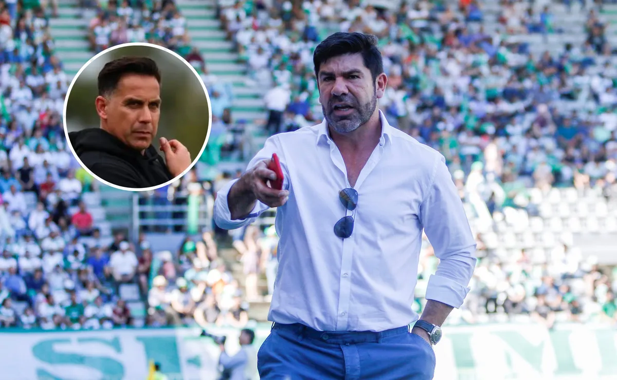 Marcelo Salas despide a Arturo Sanhueza como DT de Temuco Marcelo Salas despide a Arturo Sanhueza como DT de Temuco