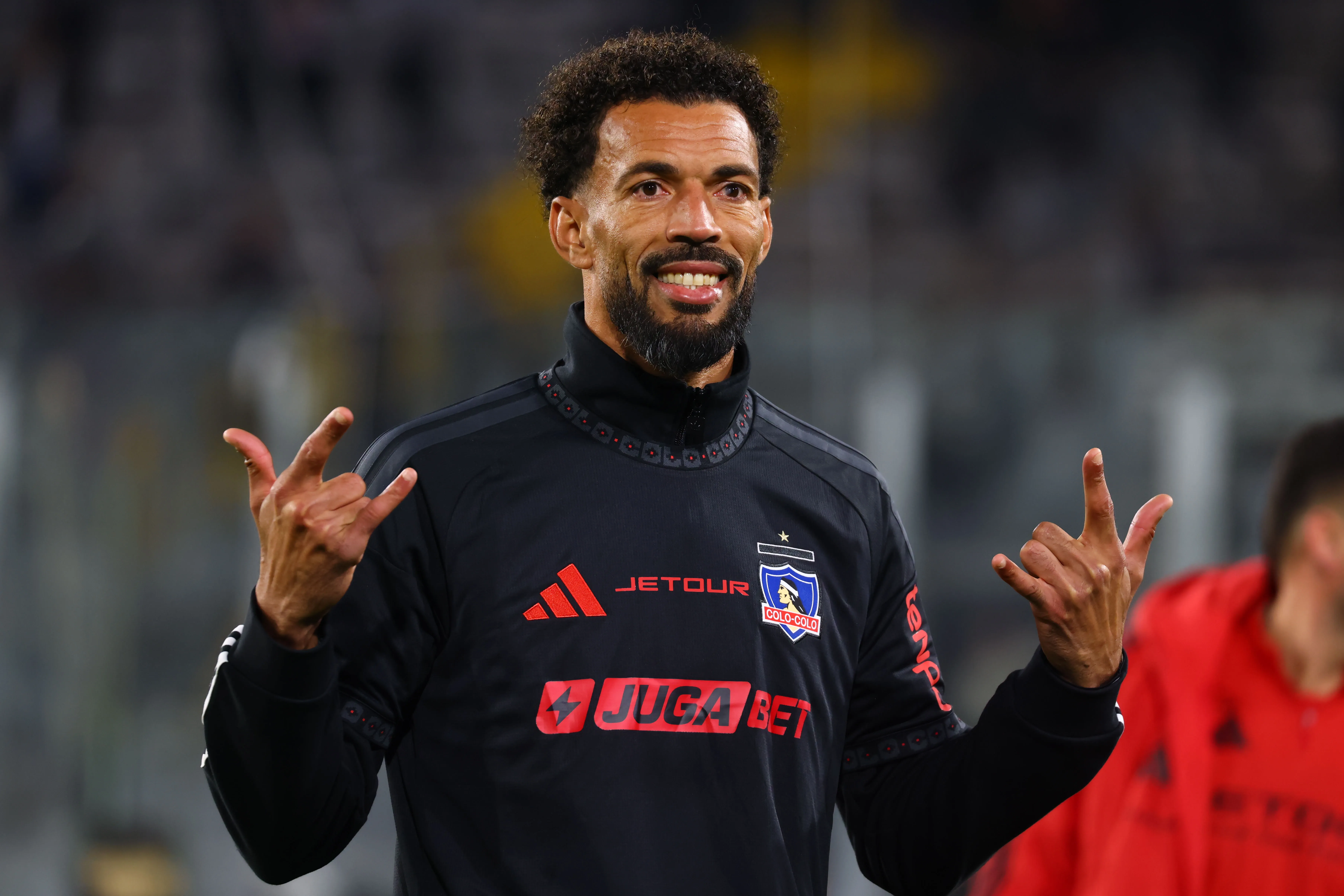 Vozinha fue bienvenido con bombos y platillos en el estadio Monumental ante más de 20 mil personas. (Marcelo Hernández/Getty Images).