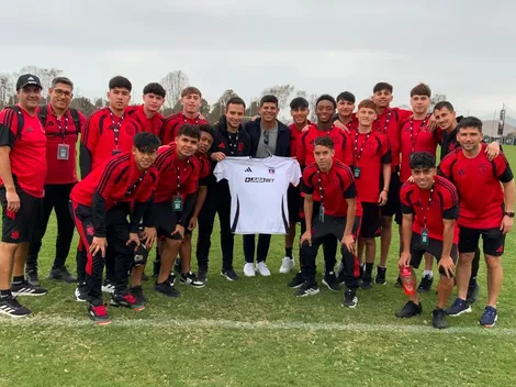 Pavez no se olvida de Colo Colo: arellaniza a la Sub 16 en Perú
