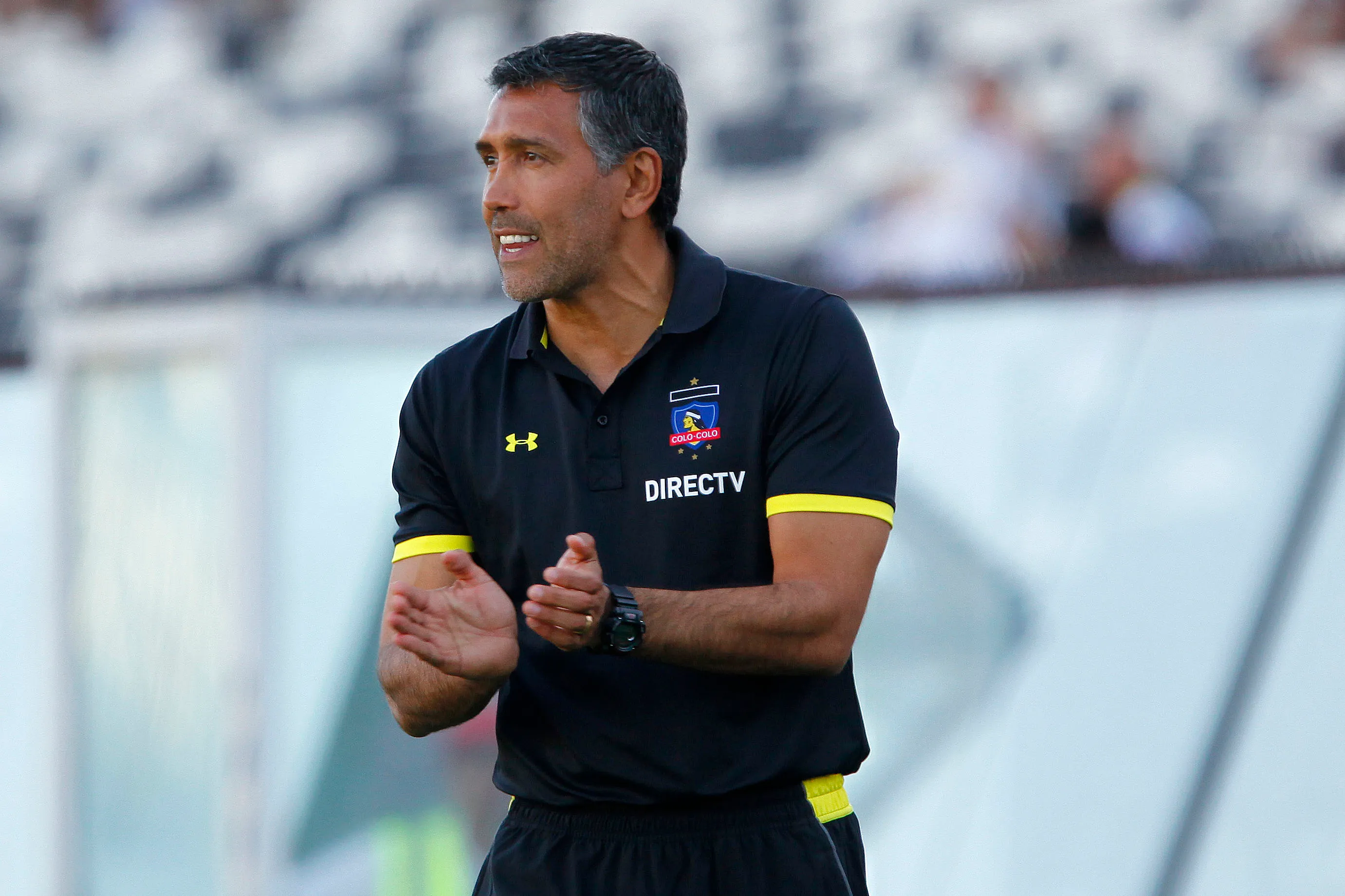 Pedro Reyes tiene un nuevo paso por Colo Colo su ser el ayudante de José Luis Sierra entre 2015 y 2016. | Foto: Photosport.