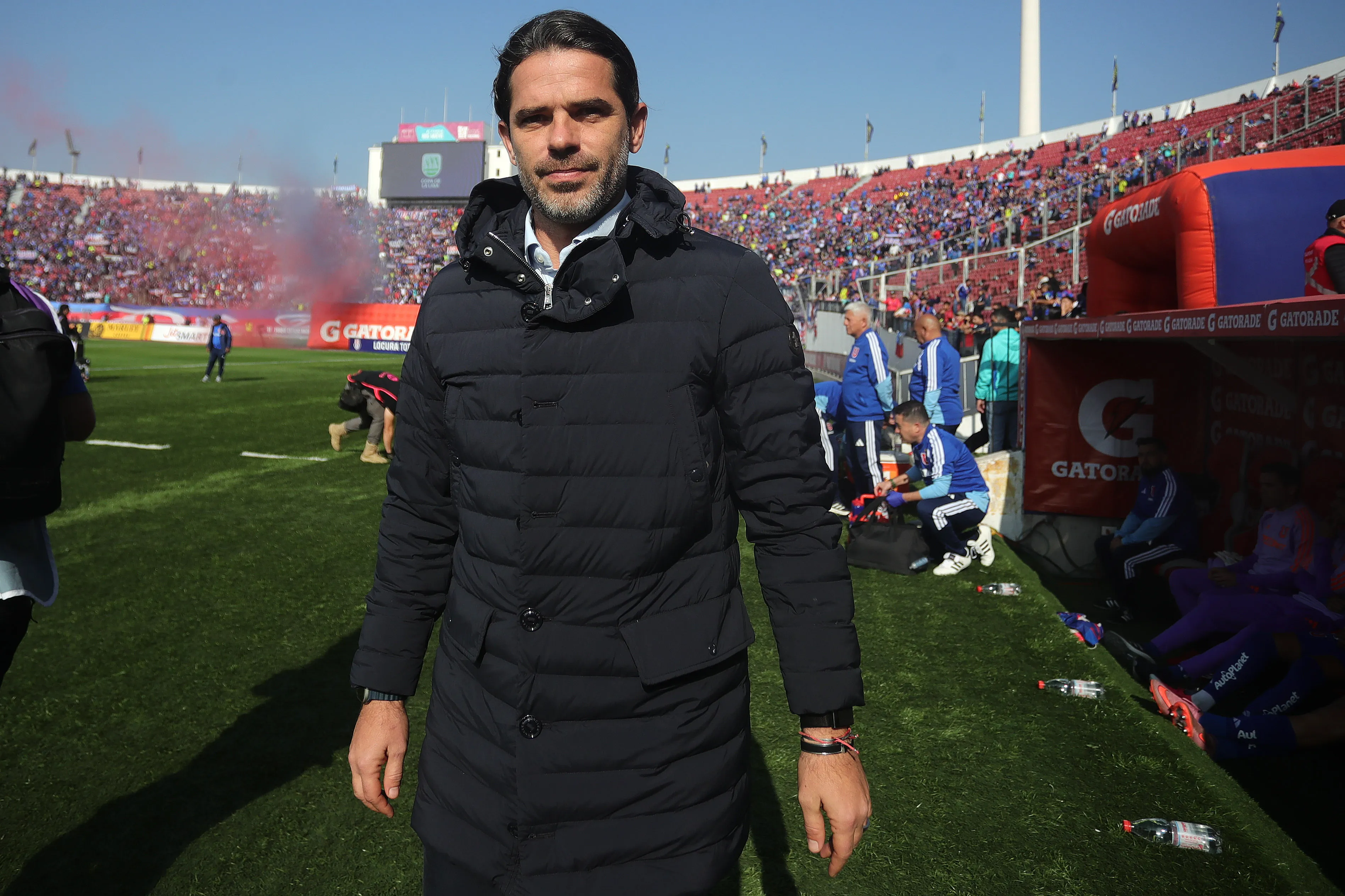 Fernando Gago dejó en claro que está enfocado 100% en lo deportivo en Universidad de Chile. | Foto: Photosport.