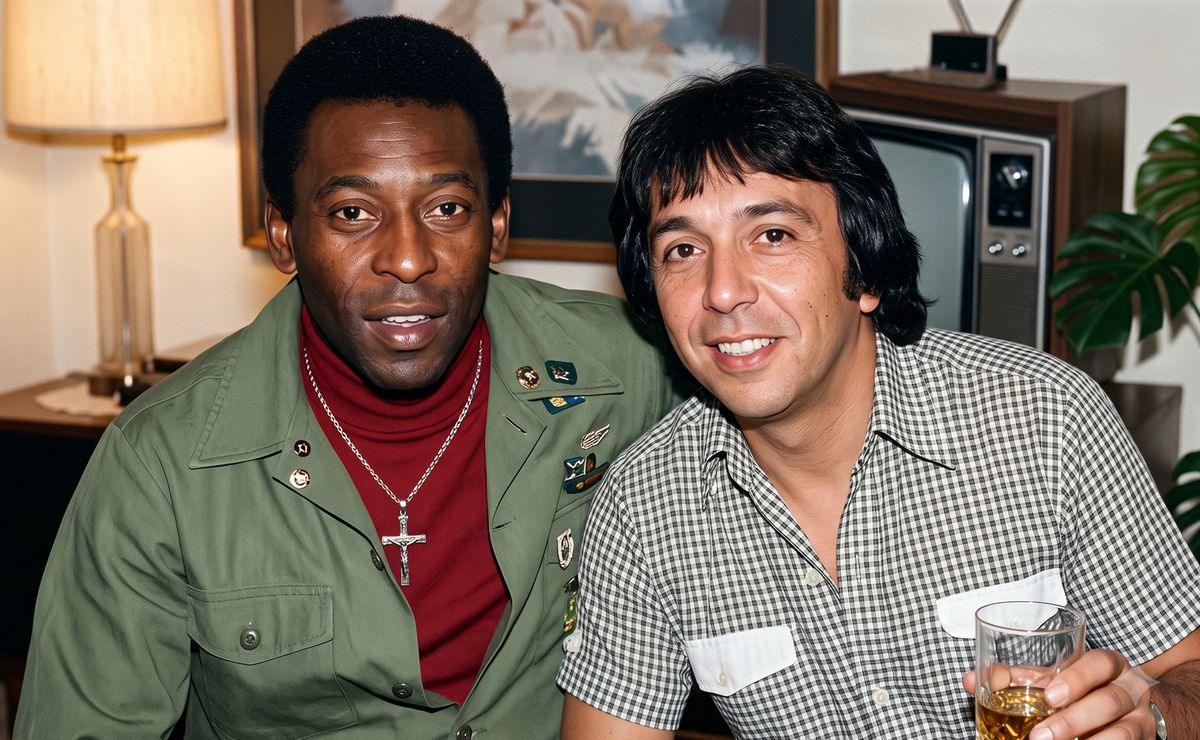 Ama la U de Chile, es un famoso cantante, carreteó con Pelé y fue representante de jugadores: “Soy futbolista frustrado”
