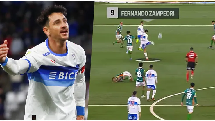 Zampedri anotó un golazo de aquellos en el Claro Arena.
