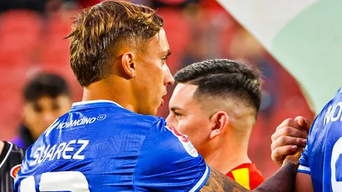 Mathías Suárez jugó un partidazo ante Unión Española.