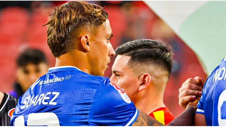 Mathías Suárez jugó un partidazo ante Unión Española.