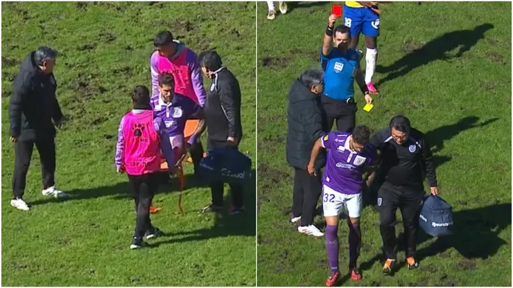 Joaquín Larrivey sufre insólita expulsión en derby penquista,