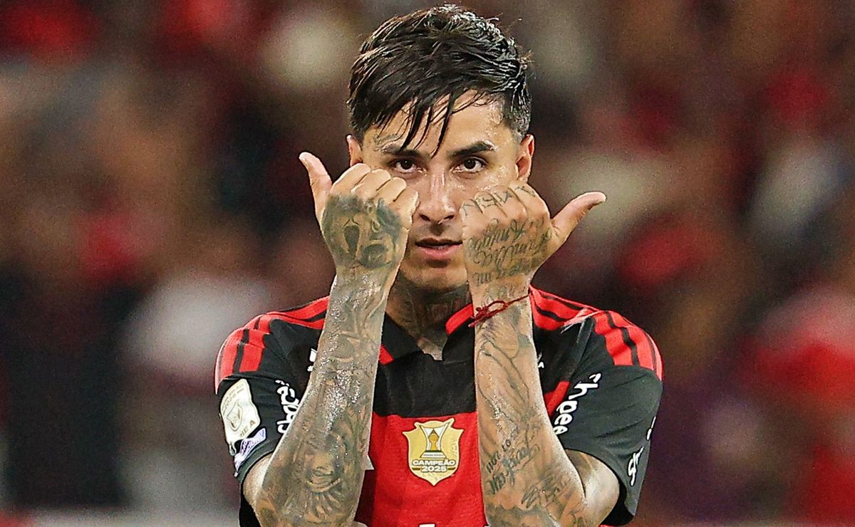 Erick Pulgar se despacha tremendo golazo en Flamengo ante Vitória por Brasileirão