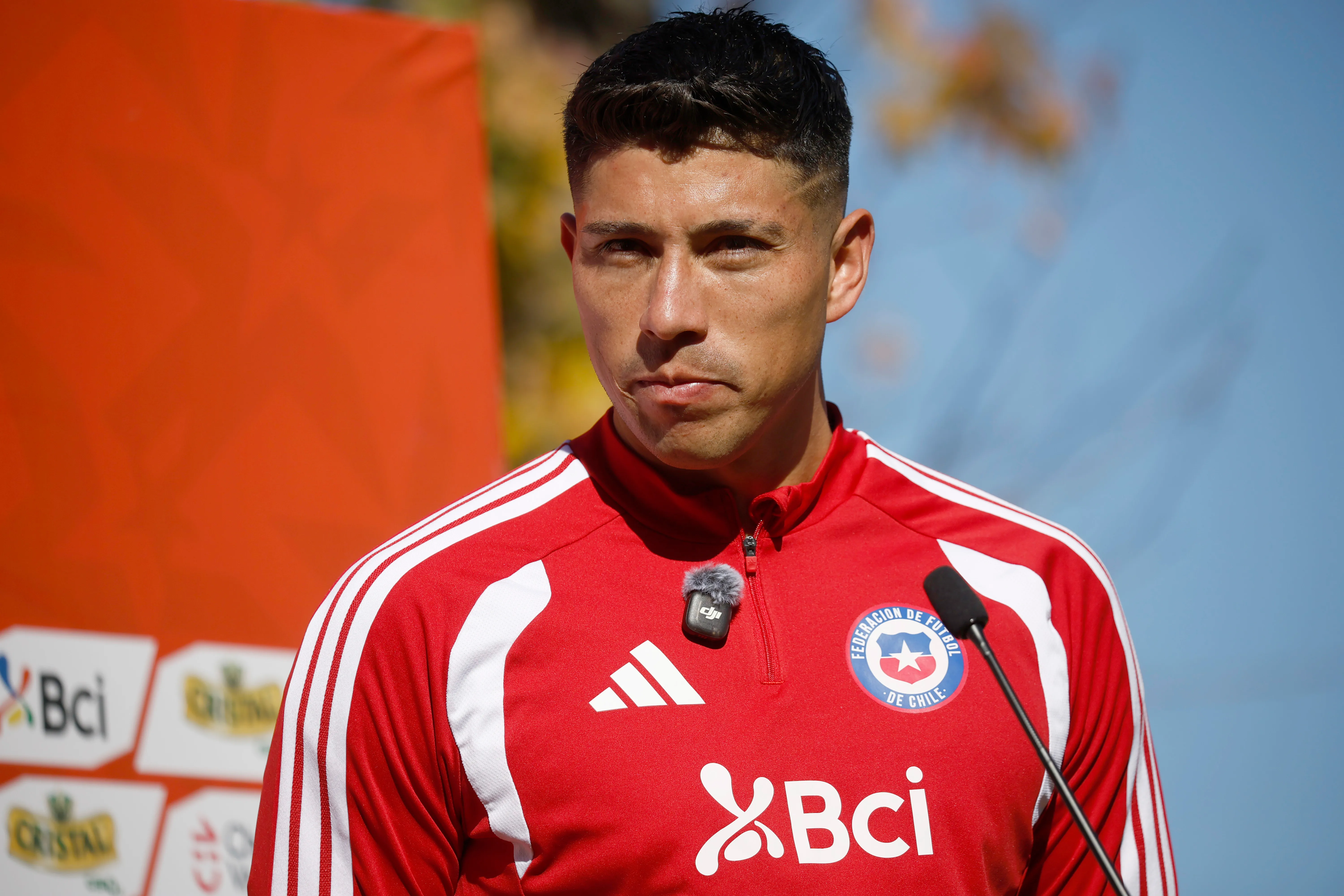 Brayan Cortés habló de Vozinha. Foto: Dragomir Yankovic/Photosport